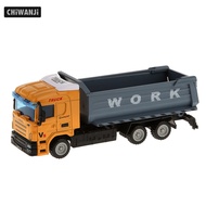 [CHiWANJi] 1:64 Diecast Truck Model Vehicle Model Car Construction Vehicles 13x3.5x5 cm