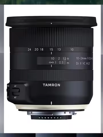 Tamron 10-24mm F/3.5-4.5 Di-II VC HLD Wide Angle Zoom Lens for Nikon APS-C Digital SLR Cameras (B023