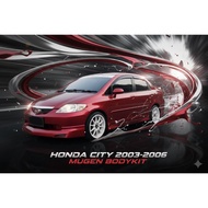 Bodykit bodykit honda city bodykit city 2003 2004 2005 2006 mugen