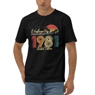 Vintage 1981 Limited Edition Cotton T-Shirt