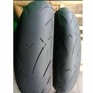 SECOND MOGE CORSA TIRES R93 D/B SIZE 150/70 AND 120/70 RING 17...