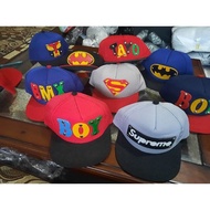 17 PCS = 1 KG FLOKING CHILDREN'S HATS RANDOM DISTRO, CHILDREN'S HATS 2 YEARS AND ABOVE