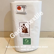 ( per setengah meter ) kain kafan mori katun putih jenasah jenazah high quality CAP IBU DAN ANAK oss