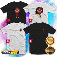 Funko Pop Spider-Woman T Shirt Men Women कमीज 衬衫 marvel Apparel CASUAL COTTON Kaos Baju cartoon TEE 
