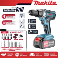 MAKITA 3890V Cordless Drill Impact Drill Hand Drill Cordless Impact Screwdriver Wireless Hammer Drill Set