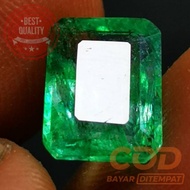 Batu permata natural zamrud colombia super asli