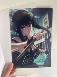 ［日本空運］Spy x Family  間諜家家酒 睡美人 約兒·佛傑 A5半透明膠卡