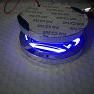 Blue Badge For VW Logo Light 11cm VW Trunk Light LED Grille Badge 5D Logo Light For VW Volkswagen Bo