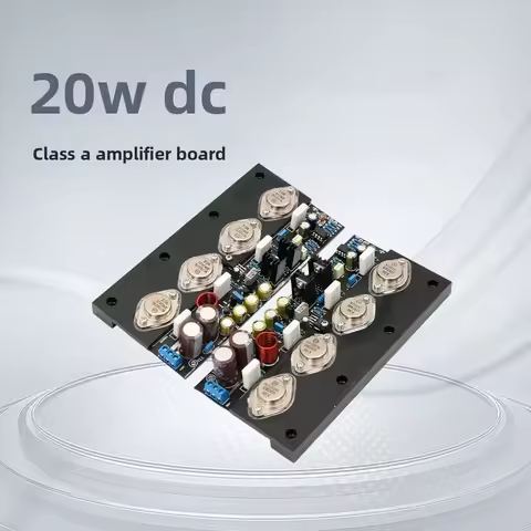 Yj-20w no feedback full dc pure post-stage class a power amplifier board fever grade hifi anson gold