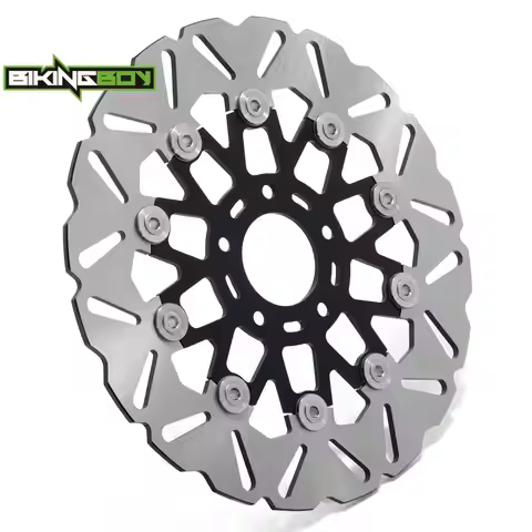 BIKINGBOY Front Brake Disc Disk Rotor XL1200C XL1200T 14-21 XL1200CX 16-21 XL1200X 14-22 XL 883 Iron