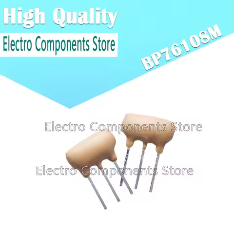 10PCS BP76108M Bandpass Filter BP76-108 BP 76-108KHZ High Frequency Ceramic Crystal Oscillator 3Pin 