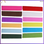 Wedding Paper Streamers Flower Material Wrapping Birthday Party Crepe for Making  dliyuan