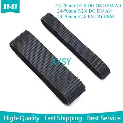 A Set for Sigma 24-70 mm Lens Focus Zoom Ring Rubber 24-70mm F/2.8 DG OS HSM Art / 24-70mm F/2.8 DG 