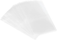 PATIKIL Pack of 400 Perforated Film PVC Shrink Tape for Caps 2.05 to 2.17 Inches 89 x 50 mm Clear