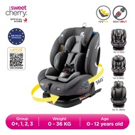 Sweet Cherry ISOFIX 360° Rotation Baby Car Seat Newborn to 12 years old Convertible YB102A Conrad Ca