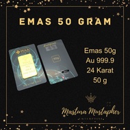 ORODESIGN MAA Emas Gold Bar 50g 999.9 24karat