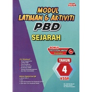 BUKU LATIHAN ( 2025 ) : MODUL LATIHAN & AKTIVITI PBD SEJARAH TAHUN 4 KSSR
