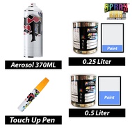 Habanero Yellow 200061 / AK5091 Aikka  2K Paint Car Motor Solid Kaler Kuning AK200061 Aerosol Spray 