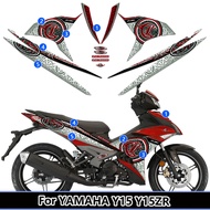 For YAMAHA Y15 Y15ZR Modification Motorcycle Sticker Y15 Y15ZR Body Waterproof Printing Decal