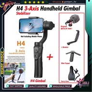 Gimbal H4 3-Axis Gimbal,Handheld Selfie Gimbal Stabilizer Bluetooth ,iSteady XE Pocket Gimbal