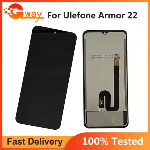 6.58 Inches for Ulefone Armor 22 LCD Display + Touch Screen Assembly Replacement for Ulefone Armor 2