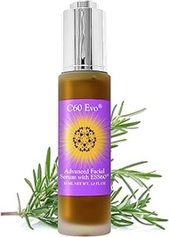 C60 EVO Advanced Facial Serum, Natural Serums for Skin Care with Pure C60 ESS60, Deeply Nourishing a