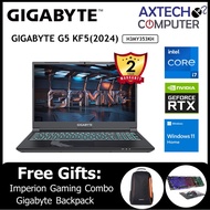 GIGABYTE G5 KF5 H3MY353KH 15.6" FHD 144Hz Gaming Laptop( I7-13620H, 16GB,512GB SSD,RTX4060 6GB, W11)