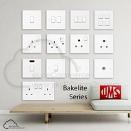 UMS Bakelite Switches 13A 1 2 3 4 Gang 2 Way 2913A 1213A 15A 20A Aircond Water Heater Bell Autogate Telephone TV Sockets