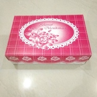 MERAH Cake box R3 R3A R3K R3B R3J red 16x10,5x5cm snack box snack bread pukis pancong wet cake socia