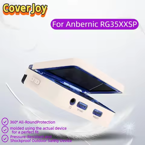 CoverJoy Silicone Case for ANBERNIC RG35XXSP Shockproof & Anti Scratch Washable Skin Gaming Accessor