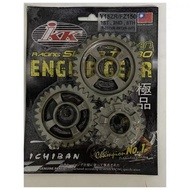 IKK RACING GEARBOX GEAR BOX Y15ZR Y15Z Y15 1 32T 32  2 29T 29  5 22T 22 GEAR BOX GEARBOX 3 SET 22T