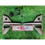 Perodua alza 2022 2023 2024 2025 front bumper drl led Day running light fog lamp cover foglamp fogli