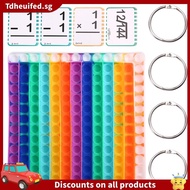 [In Stock]Kindergarten Learning Cards Ages 4-8 Fidget Chart Toys Multiplication Division Subtraction