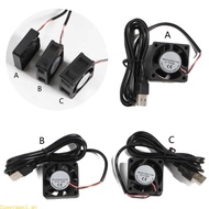 Brand New 40x40mm 40mm 5V USB Power Quiet Cooling Fan 5500rpm