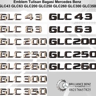 MERCEDES GLC43 GLC63 GLC200 GLC250 GLC260 GLC300 GLC350 WRITING EMBLEM