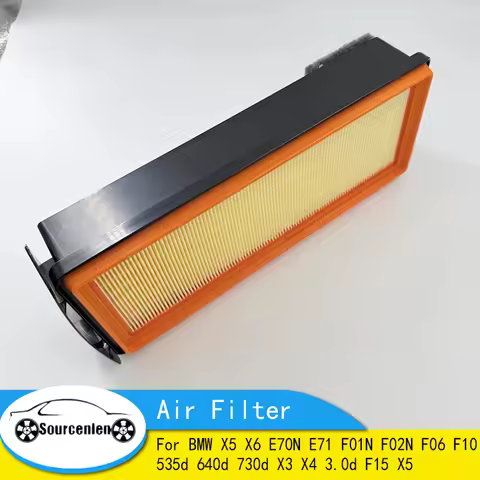 Diesel Air Filter 13718518111 For BMW X5 X6 E70N E71 F01N F02N F06 F10 535d 640d 730d X3 X4 3.0d F15