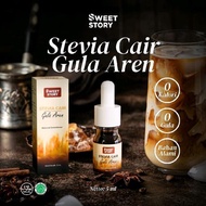 Sweet Story Stevia Liquid Palm Sugar 5ML (0 Calories 0 Sugar) Natural Sweetener PREMIUM Palm Sugar