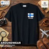 FINLAND 6 SOUVENIR T-SHIRT, WEAR ORIGINAL FINLAND COUNTRYTAG, PREMIUM SOUVENIR MATERIAL, GIFT