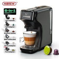 HiBREW H1B Capsules Coffee Machine 6 in 1 Hot&Cold Brew Espresso Dolce Gusto Nespresso Powder