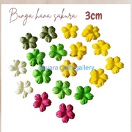 [20 sheets]Aha Flower 3cm/Ha Sakura Flower Application Hana Hini Flower 3cm