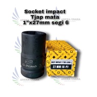 Socket impact 1 inch x 27mm Tjap mata