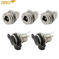 [DEMO3] DC Power Female Socket Jack, DC-099 Metal DC Jack Adapter, DC Power Jack Socket High-quality