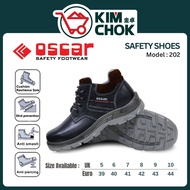OSCAR Safety Shoes - Black ( 202 ) | Safety Foot | Kasut Safety