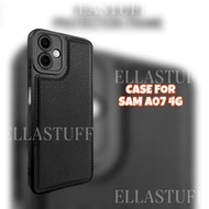 EllaStuff Case For SAMSUNG A07 4G Softcase LEATHER SLIM Casing For SAMSUNG A07 4G