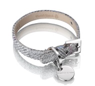 H&S 軒尼詩父子 尺寸L - 三色 哈里斯羊毛真皮項圈