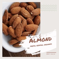 Kacang Almond Panggang 1kg-Roasted Almond 1kg - Almond Matang 1kg - Almond 1kg