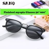 【50°-600° Myopia Glasses】Classic Men&Women Unisex Degree Nearsighted Sunglasses