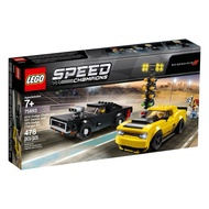Lego Speed Champions 75893 2018 Dodge Challenger SRT Demon and 1970 Dodge Charger R/T
