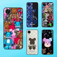 Oppo A17K Phone Case With Black Bezel Bear Be @rBrick