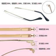 Metal Glasses Leg Replacement Accessories Single Teeth Myopia Glasses Frame Bracket Eyes Foot Legs P